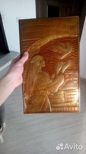 Панно-чеканка