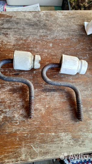Изоляторы керамические винтаж