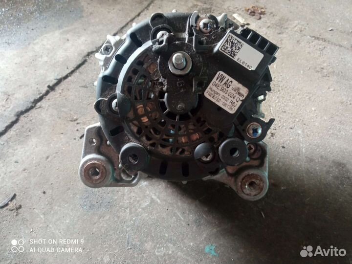 Генератор Volkswagen Polo 6 Лифтбэк с дефектом