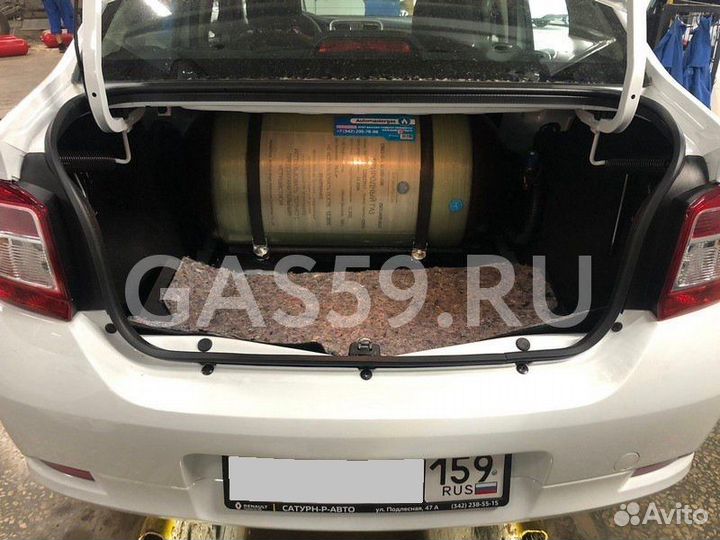 Установка гбо на Renault Logan метан digitronic