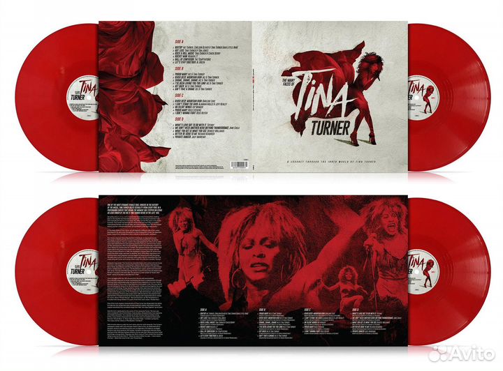 The Many Faces Of Tina Turner (Limited Edition) (Transparent Red Vinyl) (1 LP)
