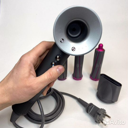 Dyson Фен Стайлер Серебро