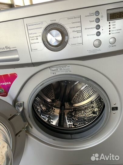 Стиральная машина lg 6 кг гарантия,доставка