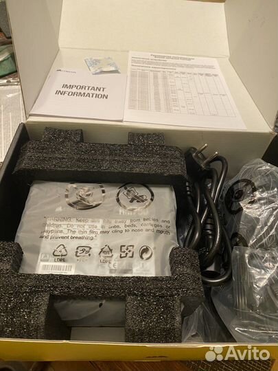 Блок питания corsair RM 750