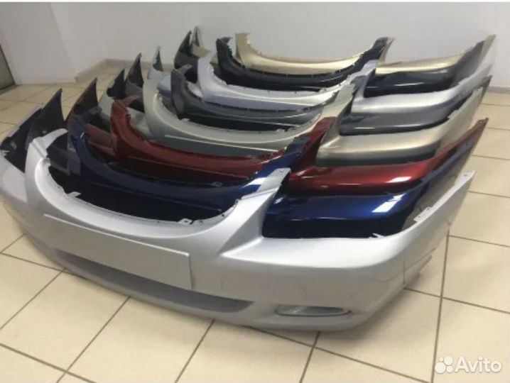 Бампер hyundai акцент все модели и цвета