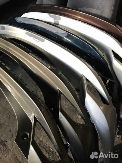 Бампер задний верхняя часть Toyota Rav4 CA40 рест