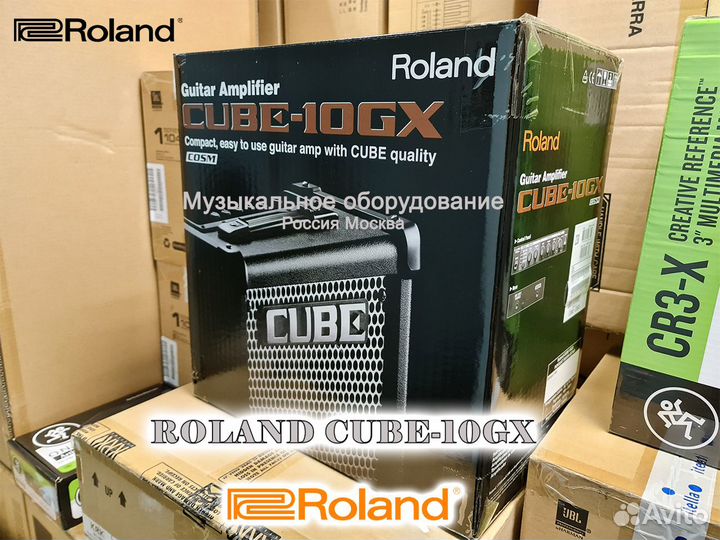 Комбик для электрогитары Roland Cube-10GX Новый