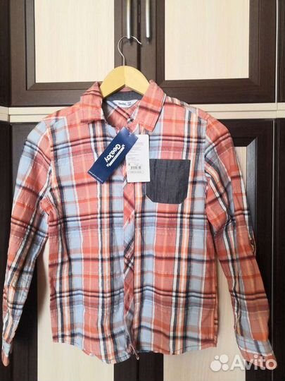 Рубашка на 8-10 лет