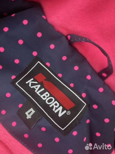 Зимний комбинезон для девочки 116 122 бу