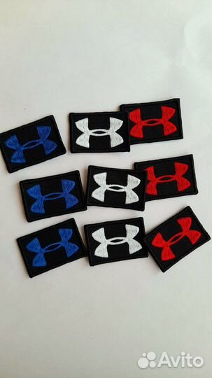 Нашивки New Balance under armour 5шт