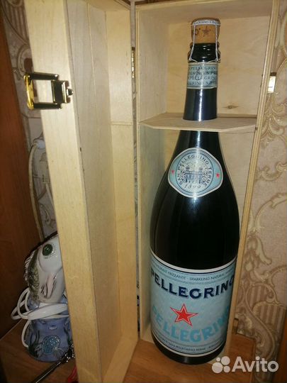 Бутылка стеклянная в упаковке