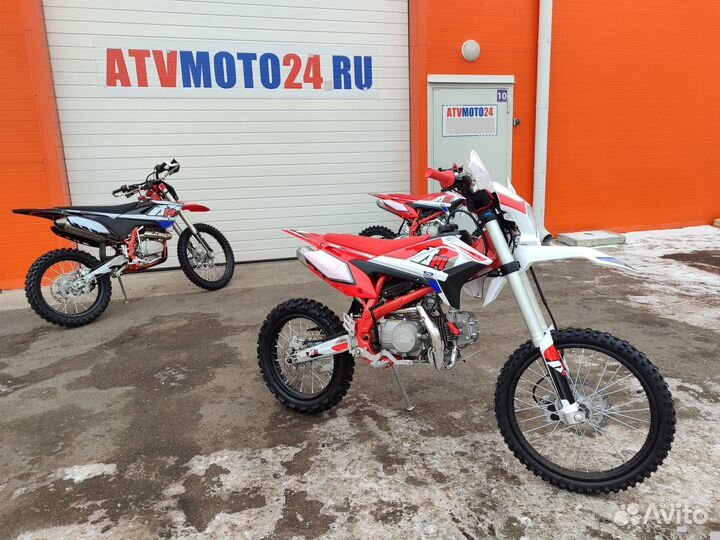 Питбайк Apollo DT125 E колеса 19/16