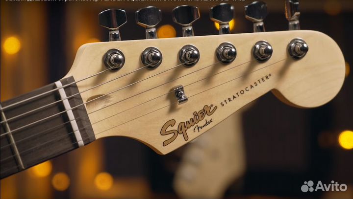 Электрогитара Fender Squier + Аксессуары
