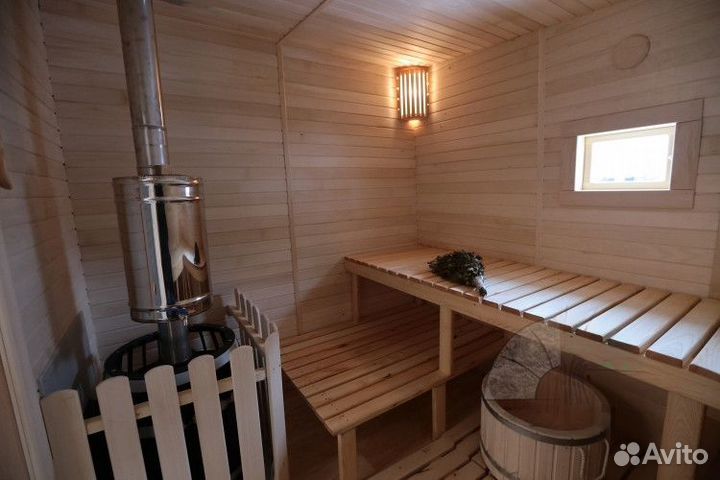 Баня бочка Квадро-Овал