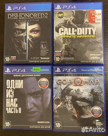 Игры для приставок ps4