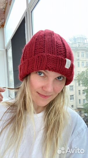 Шапка с подкладкой женская