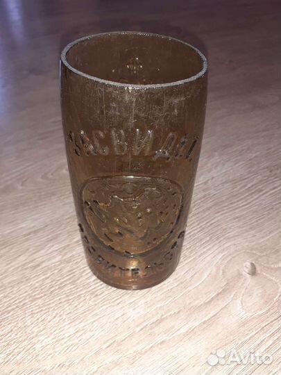 Ваза фужер из старинной царской бутылки