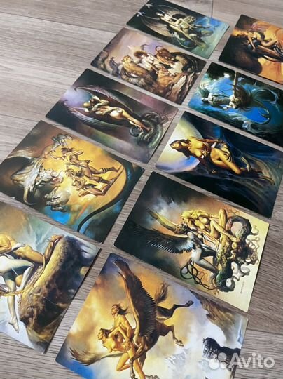 Почтовые открытки Boris Vallejo