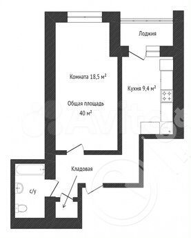 1-к. квартира, 41 м², 7/11 эт.