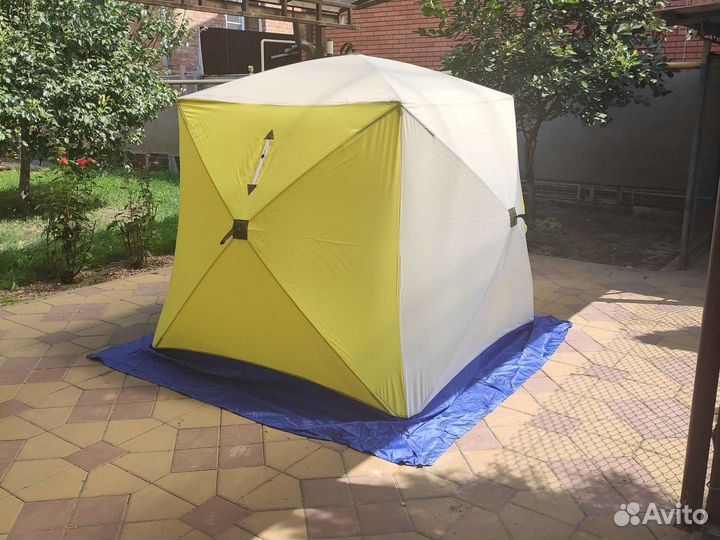 Палатка зимняя стэк куб 2