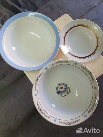 Новые тарелки СССР разные