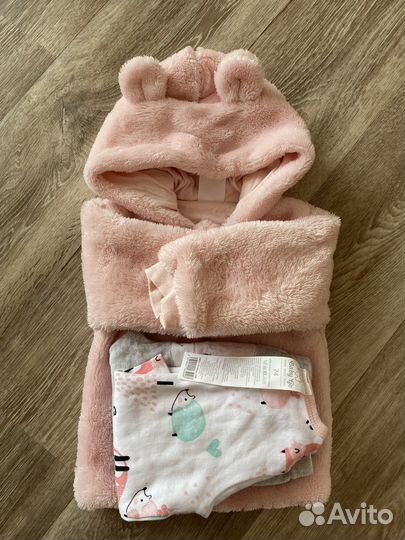 Вещи пакетом Костюм 3в1 для девочки для двойни