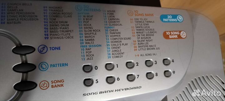 Синтезатор casio (в рабочем состоянии)