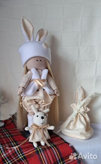 Текстильные интерьерные куклы