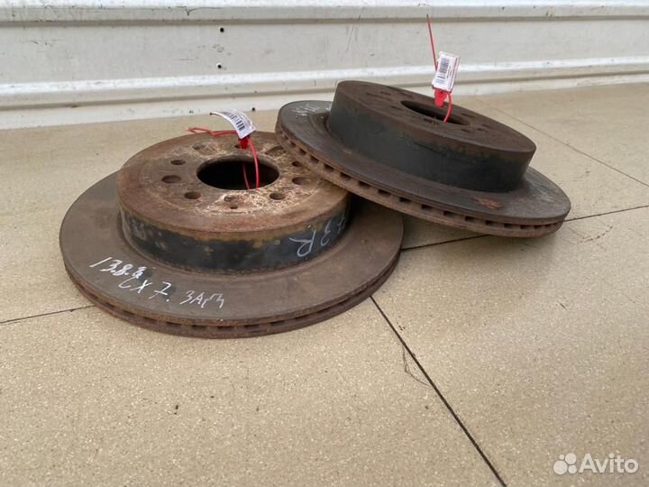 Тормозной диск задний Mazda сх7