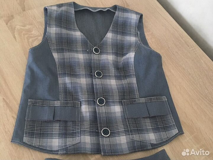 Костюм школьный для девочки 146