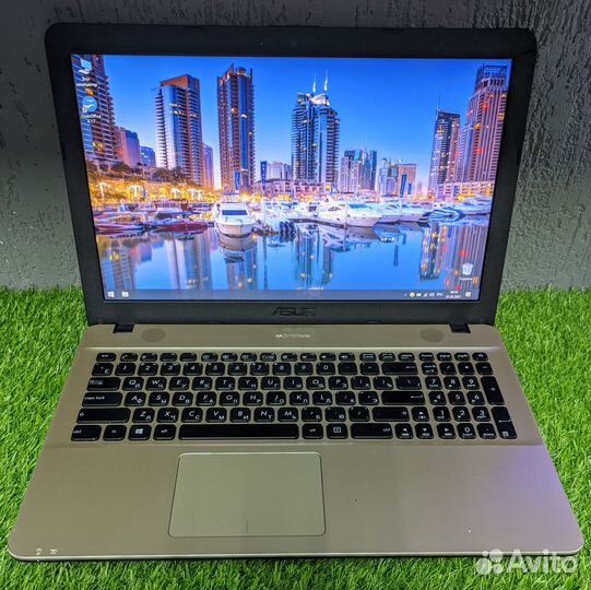 Ноутбук для работы и игр 4 ядра + GF 920MX 2Gb