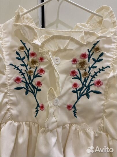 Платье для девочки 90