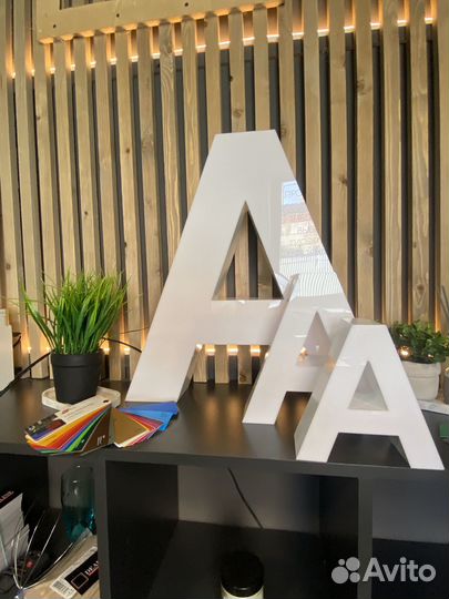 Изготовление вывески / объемные буквы