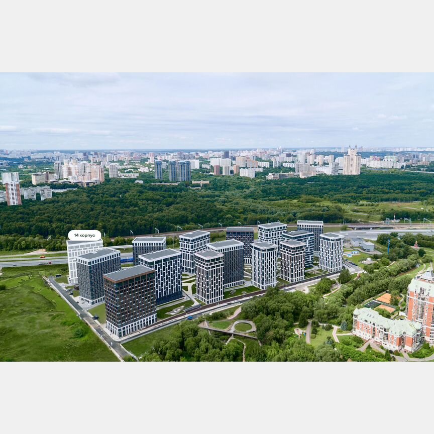 2-к. квартира, 69 м², 12/14 эт.