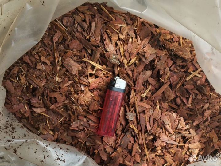 Кора лиственницы в мешках