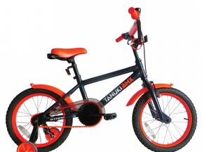 Велосипед Stark'17 Tanuki 16 BMX черно-оранжевый