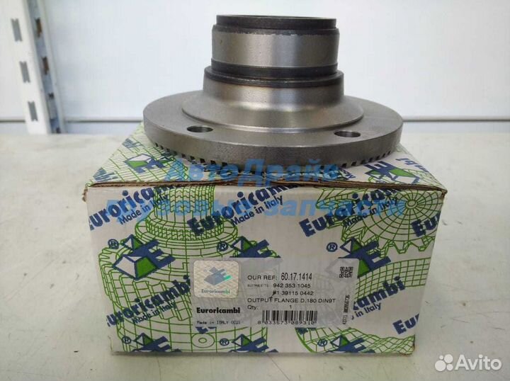 Фланец редуктора дифференциала Мерседе Актрос Аксо