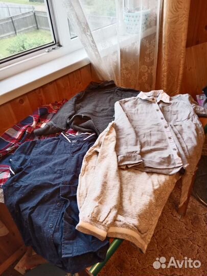 Вещи пакетом на мальчика 140