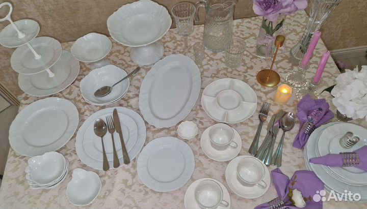 Прокат для свадьбы посуды