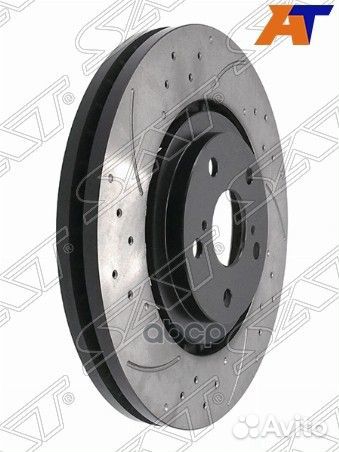 Комплект дисков тормозных передний перфорирован