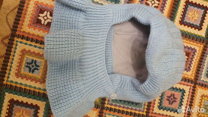Шапка шлем для мальчика 40-42