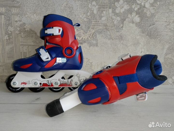 Роликовые коньки oxelo р. 30-32