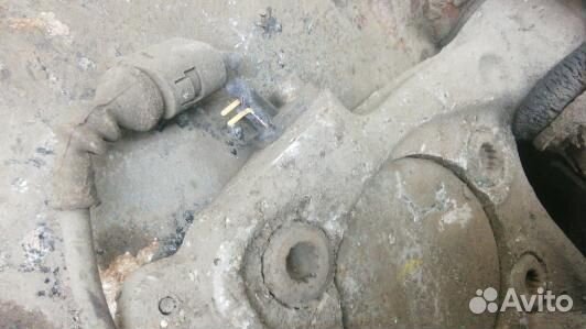 Ступица задняя левая audi A6 C6 (KVN02LZ01)