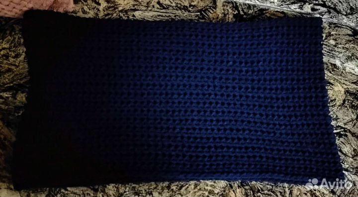 Женский вязаный снуд