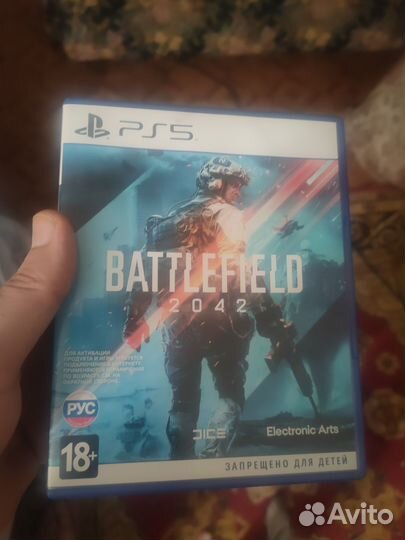 Battlefield 2042 ps5 диск