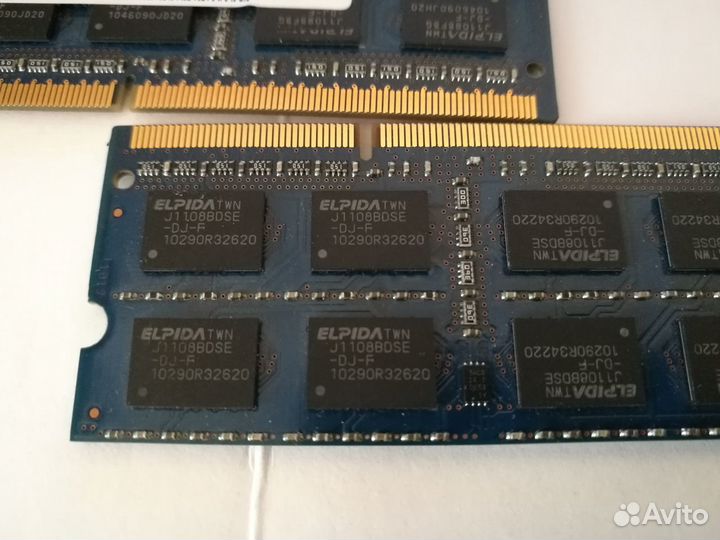 Оперативная память Elpida 2Gb ddr3