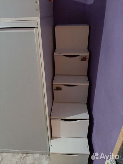 Кровать чердак