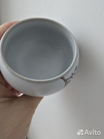 Пиала для чая из глины брак