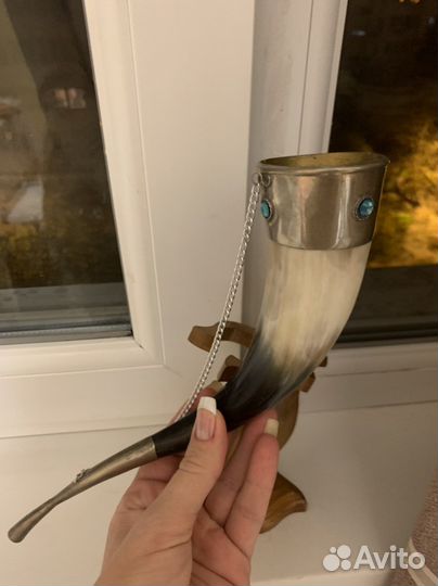 Кубок сувенирный, рог