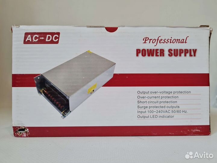 Блок питания (адаптер питания ) 12в 50а и 60а
